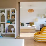 公寓 Magnifique Terrasse - Quartier Presidents - 4 Personnes 莱萨布勒-多洛讷