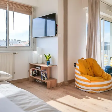 Magnifique Terrasse - Quartier Presidents - 4 Personnes アパート